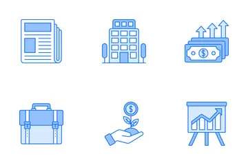 Negocios y Finanzas Paquete de Iconos