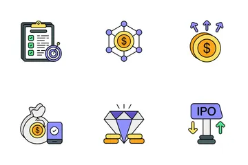 Negocios y Finanzas Paquete de Iconos