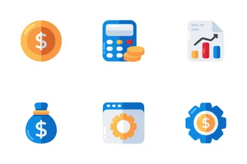 Negocios y Finanzas Icon Pack