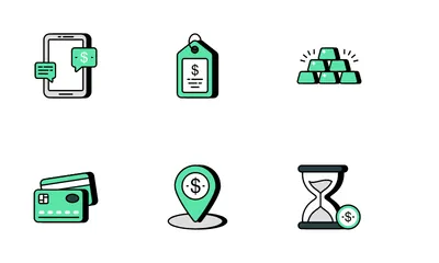 Negocios y Finanzas Paquete de Iconos