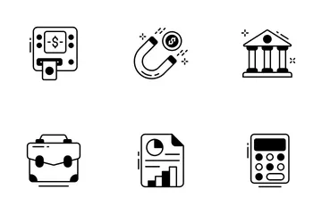 Negocios y Finanzas Paquete de Iconos