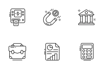 Negocios y Finanzas Paquete de Iconos