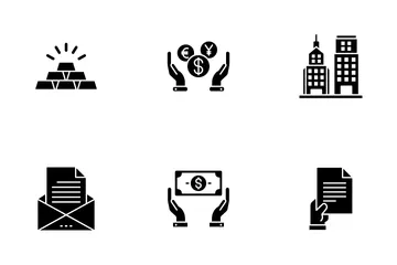 Negocios y Finanzas Paquete de Iconos