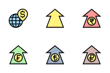 Negocios y finanzas vol 21 Paquete de Iconos
