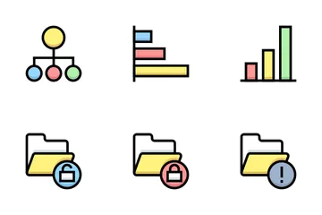 Negocios y finanzas vol 22 Paquete de Iconos
