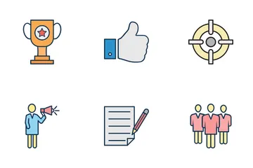 Negocios y Administración Paquete de Iconos