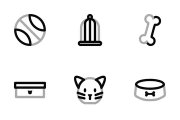 Negozio di animali Icon Pack