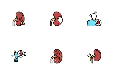 Nephritis Kidneys Icon Pack