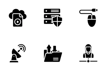 Network And Cloud Computing 1 Icon Pack