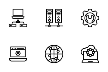 Network And Cloud Computing 1 Icon Pack