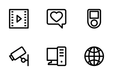 Network And Communication 3 Icon Pack