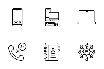 Network And Communication Icon Pack