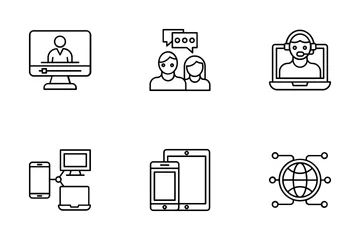 Network And Communication Icon Pack