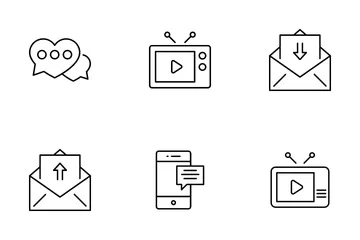 Network And Communication Icon Pack