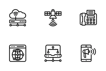 Network And Communication Icon Pack