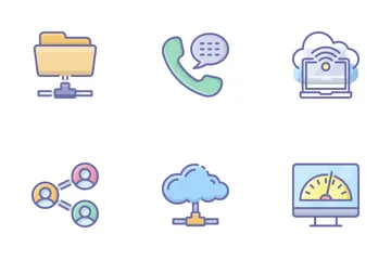 Network And Communication Icon Pack