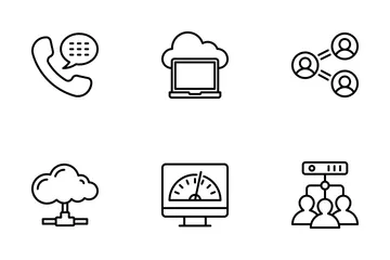 Network And Communication Icon Pack