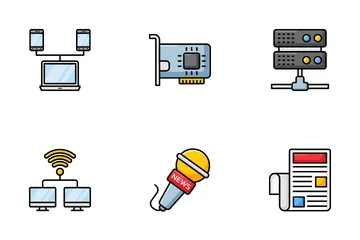 Network And Communication Icon Pack