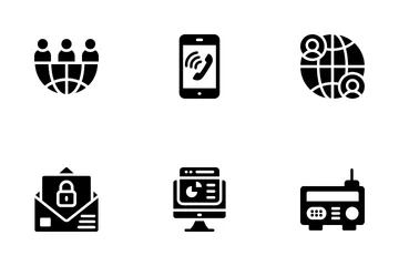 Network And Communication Icon Pack