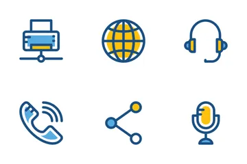 Network And Communication Icon Pack