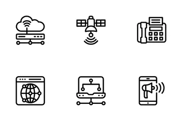 Network And Communication Icon Pack