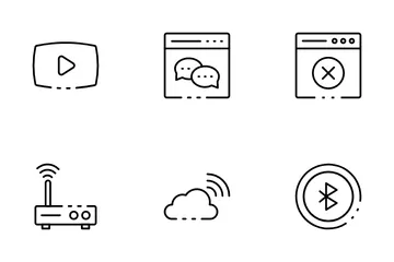 Network And Communication Vol 1 Icon Pack