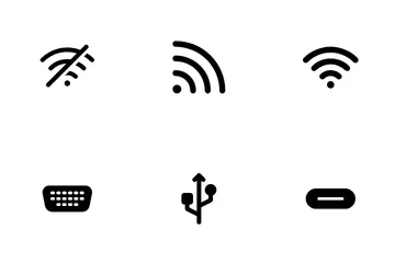 Network And Connectivity Icon Pack