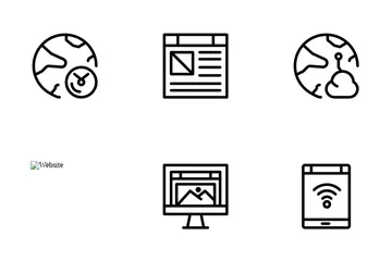 Network And Database Icon Pack