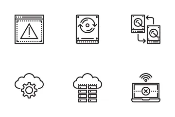 Network And Database Icon Pack