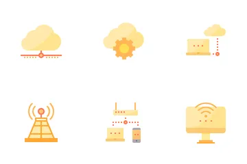 Network And Database Icon Pack