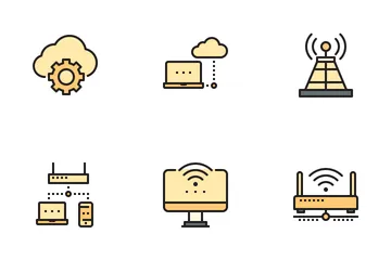 Network And Database Icon Pack