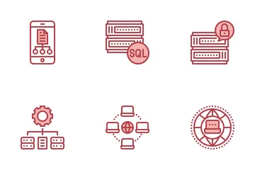 Network And Database Icon Pack