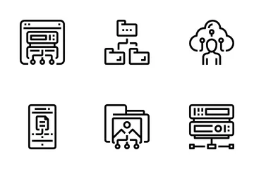 Network And Database  Icon Pack