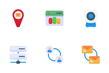 Network And Database Icon Pack