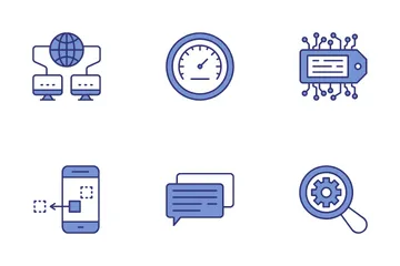 Network And Hosting Icon Pack