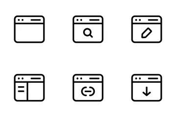 Network Browser Icon Pack