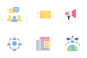Network & Communication Icon Pack