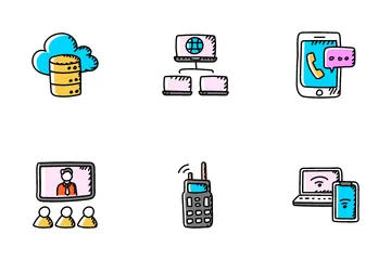 Network & Communication Icon Pack