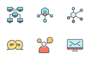 Network & Communication Icon Pack