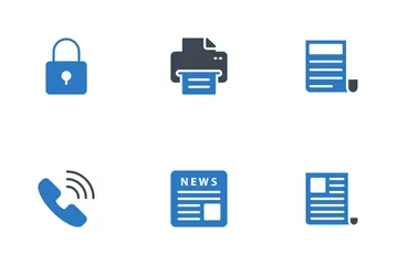 Network Communication Icon Pack