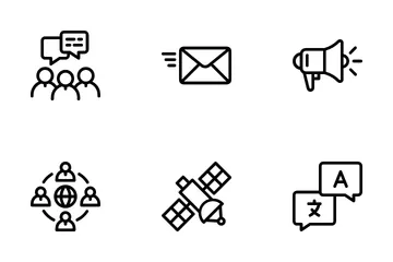 Network & Communication Icon Pack