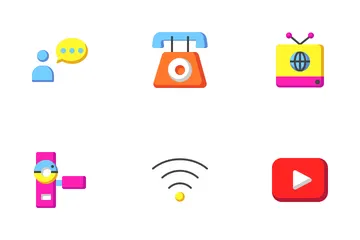 Network & Communication Icon Pack