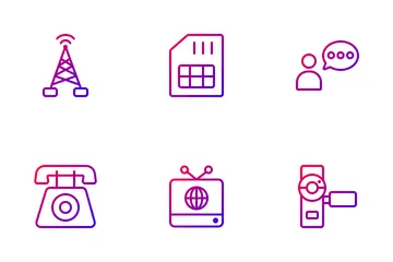 Network & Communication Icon Pack