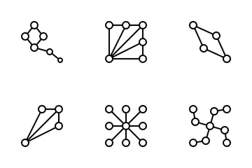 Network Pattern Icon Pack