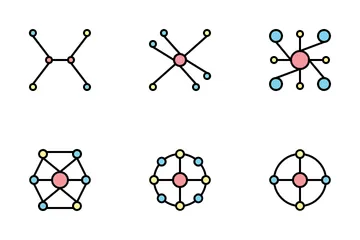 Network Pattern Icon Pack