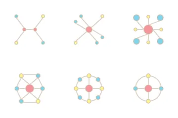 Network Pattern Icon Pack