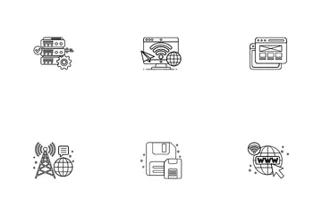 Network Technology Icon Pack