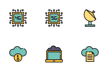 Network Technology Icon Pack