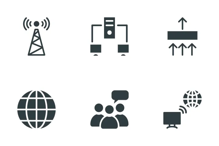 2,403 Networking Icon Packs, Logos, Symbols - Free in SVG, PNG, GIF ...