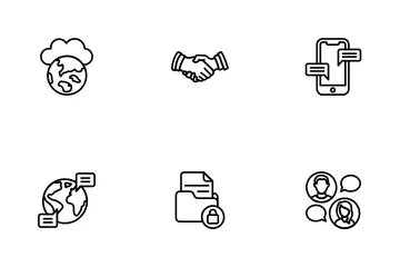 Networking & Communication Icon Pack